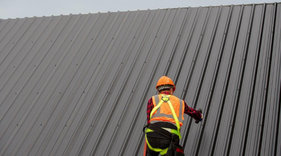 Professional metal roof installation services in Fallentimber, PA